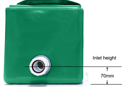 DRAINMINOR S Inlet height only