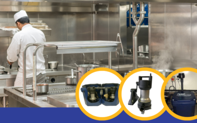 The ideal pumps for commercial kitchens, canteens, laundries etc.
